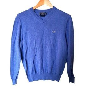 Vineyard Vines Performance Long Sleeve V Neck Merino Sweater Pullover Mens S sma